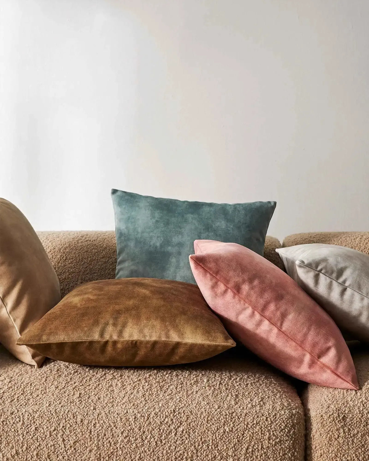Ava 50Cm Cushion - Aqua