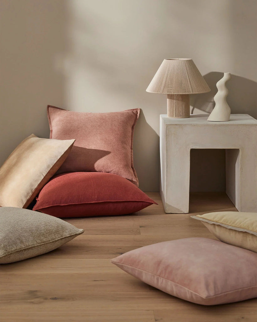 Ava 50Cm Cushion - Blush - Loom Collection