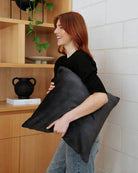 Ava 50Cm Cushion - Coal