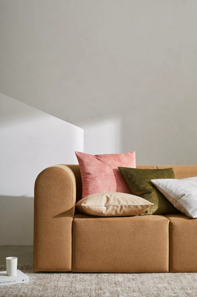 Ava 50Cm Cushion - Coral - Loom Collection