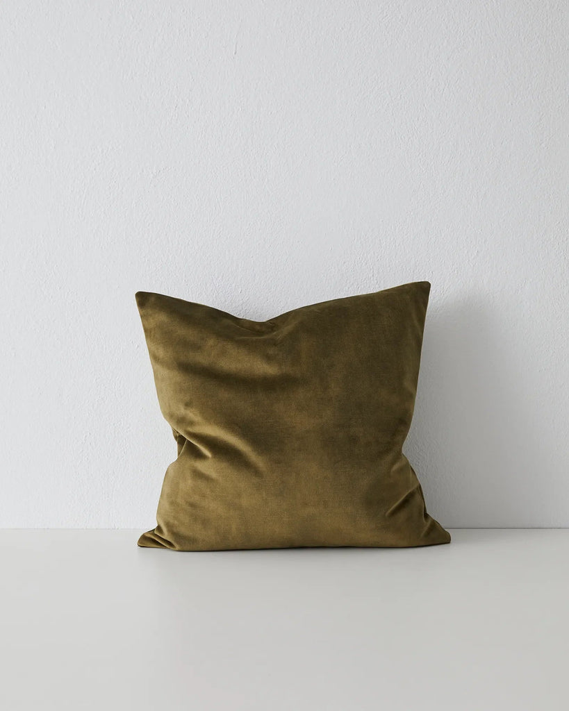 Ava 50Cm Cushion - Moss - Loom Collection
