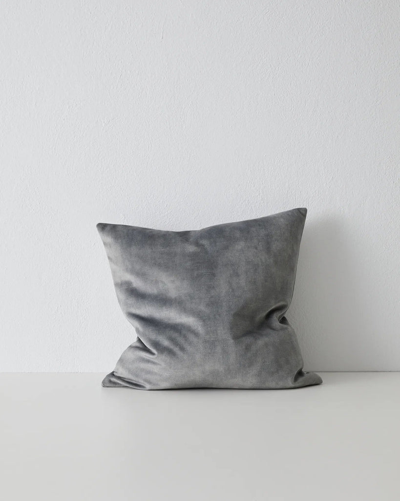 Ava 50Cm Cushion - Steel - Loom Collection