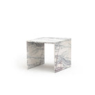 Avalon Side Table - New York Marble - Side Tables Loom Collection Loom Collection Dubai