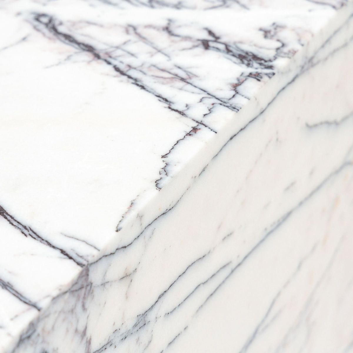 Avalon Side Table - New York Marble - Side Tables Loom Collection Loom Collection Dubai