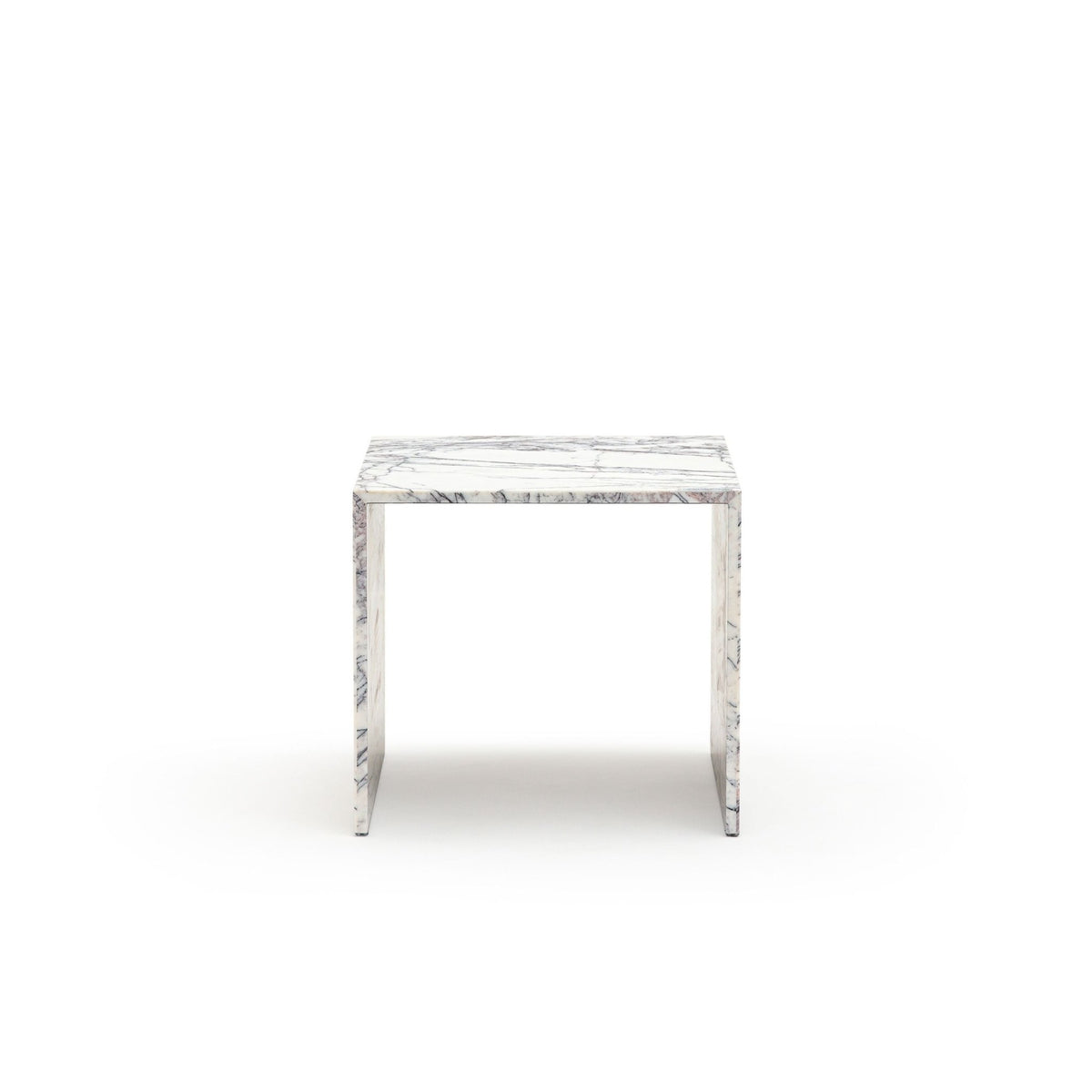Avalon Side Table - New York Marble - Side Tables Loom Collection Loom Collection Dubai
