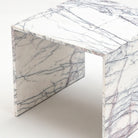 Avalon Side Table - New York Marble - Side Tables Loom Collection Loom Collection Dubai