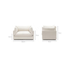 Avery Armchair - Sand - Accent Chairs Loom Collection Loom Collection Dubai