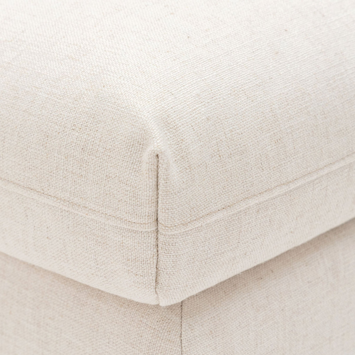 Avery Ottoman - Sand - Ottomans Loom Collection Loom Collection Dubai