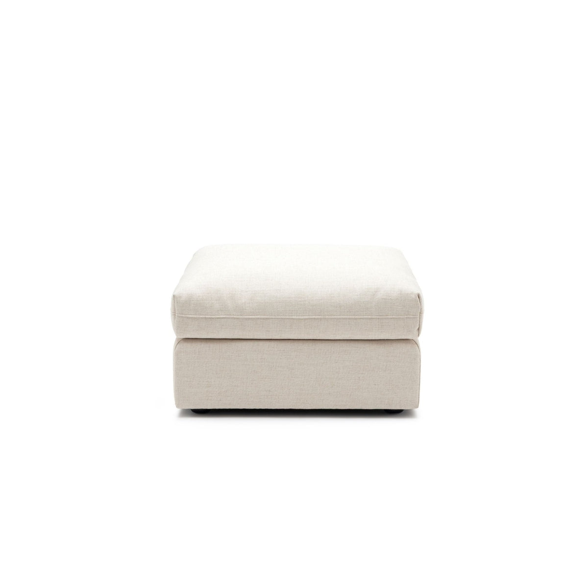 Avery Ottoman - Sand - Ottomans Loom Collection Loom Collection Dubai