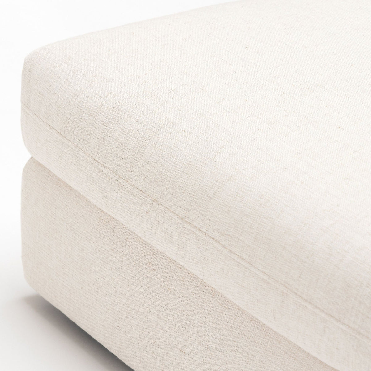 Avery Ottoman - Sand - Ottomans Loom Collection Loom Collection Dubai