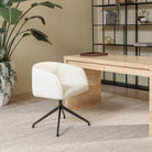 Axel Swivel Chair - Oat