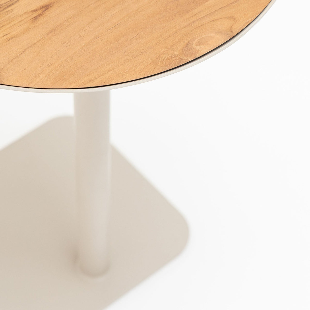 Bailey Round C Table - Cream - Side Tables Loom Collection Loom Collection Dubai
