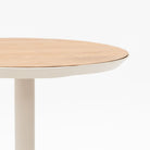 Bailey Round C Table - Cream - Side Tables Loom Collection Loom Collection Dubai