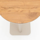 Bailey Round C Table - Cream - Side Tables Loom Collection Loom Collection Dubai