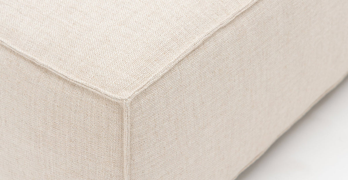Baker 2 Seater Armless - Oatmeal