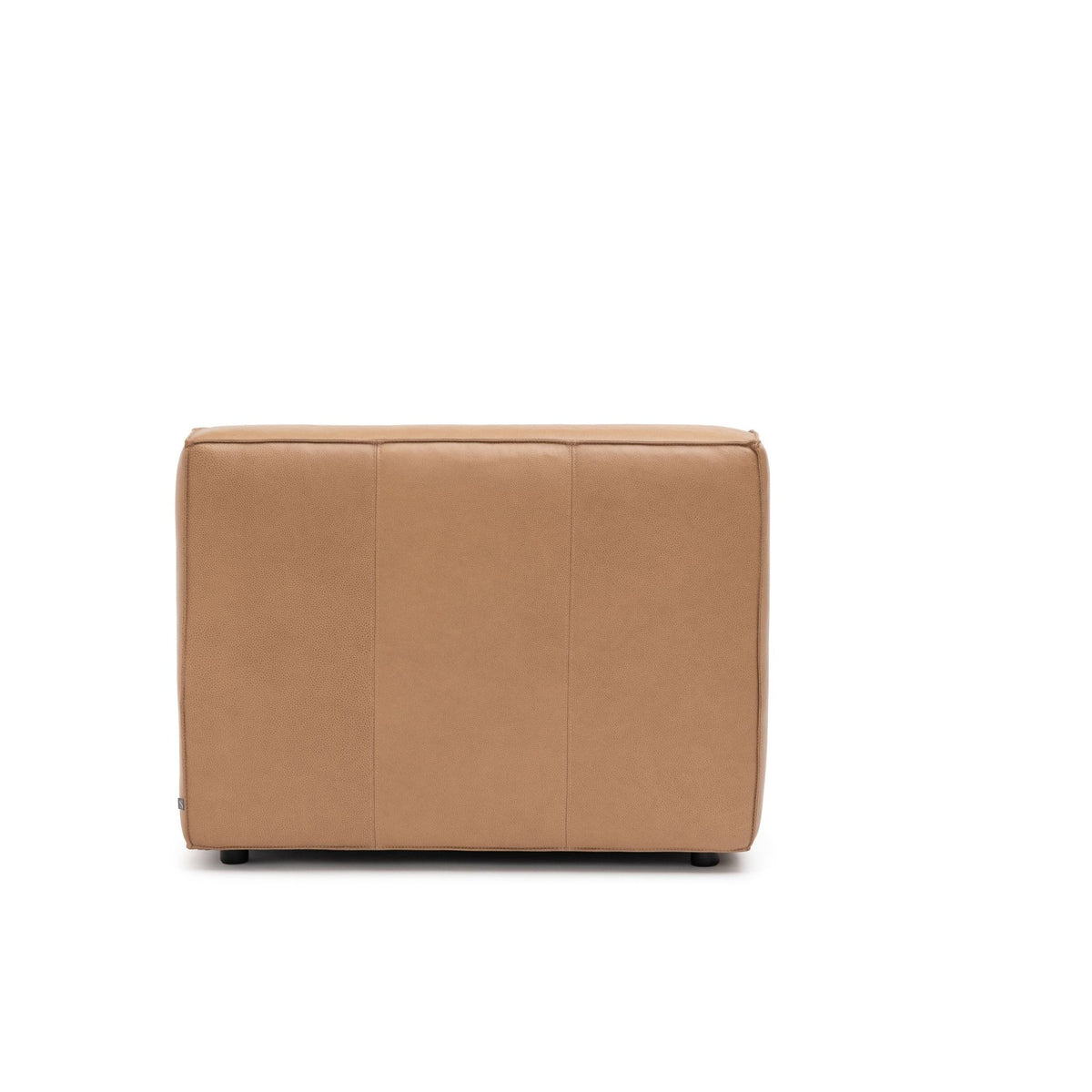Baker Armless - Pecan Leather - Modular Sofas Tolv Loom Collection Dubai