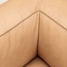 Baker Corner - Pecan Leather - Modular Sofas Tolv Loom Collection Dubai