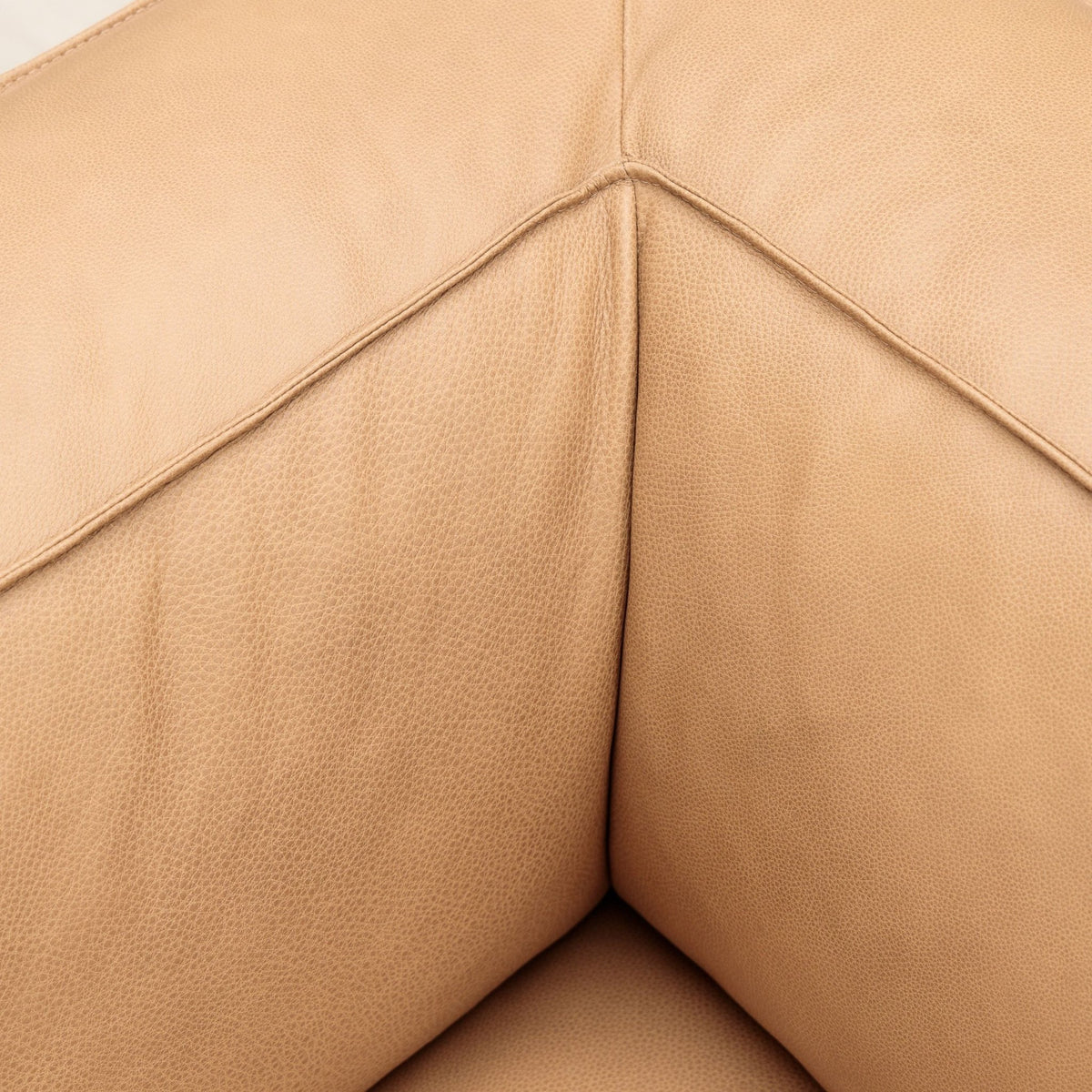Baker Corner - Pecan Leather - Modular Sofas Tolv Loom Collection Dubai