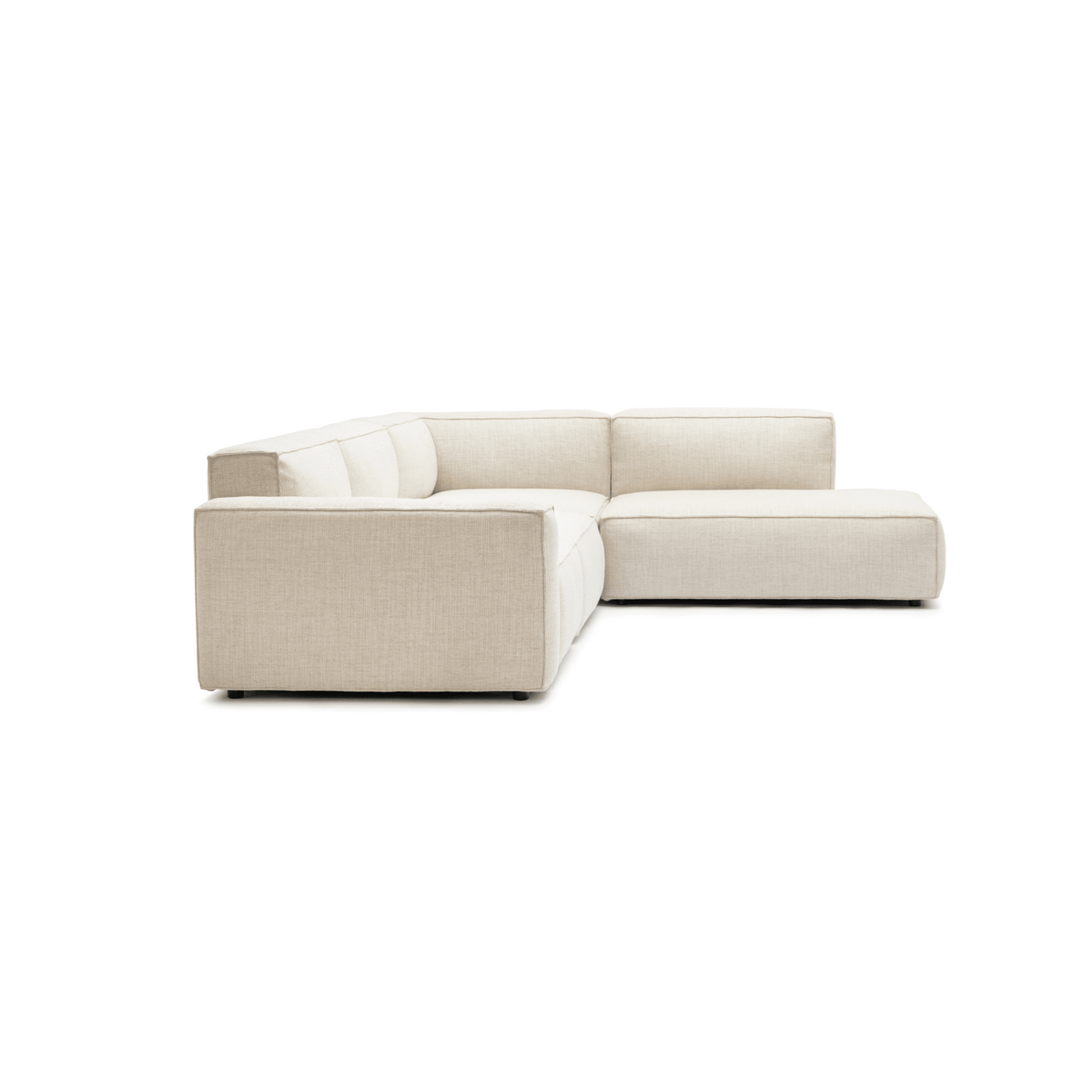 Baker Corner Sofa Set - Oatmeal - Modular Sofas Tolv Loom Collection Dubai