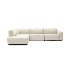 Baker Corner Sofa Set - Oatmeal - Modular Sofas Tolv Loom Collection Dubai
