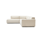 Baker Corner Sofa Set - Oatmeal - Modular Sofas Tolv Loom Collection Dubai