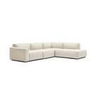 Baker Corner Sofa Set - Oatmeal - Modular Sofas Tolv Loom Collection Dubai