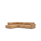 Baker Corner Sofa Set - Pecan - Sectional Sofas Tolv Loom Collection Dubai