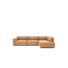 Baker Corner Sofa Set - Pecan - Sectional Sofas Tolv Loom Collection Dubai