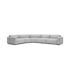 Baker Curved Extra Large Sofa - Diamond - Curved Sofas Tolv Loom Collection Dubai