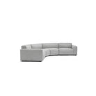 Baker Curved Large Sofa - Diamond - Curved Sofas Tolv Loom Collection Dubai