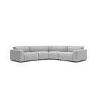 Baker Curved Large Sofa - Diamond - Curved Sofas Tolv Loom Collection Dubai