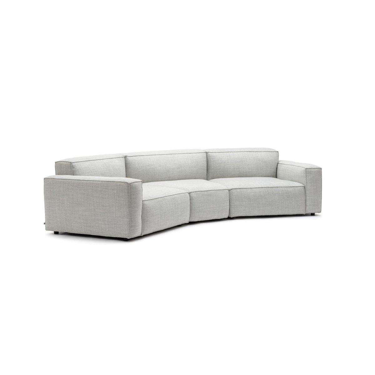 Baker Curved Sofa - Diamond - Curved Sofas Tolv Loom Collection Dubai