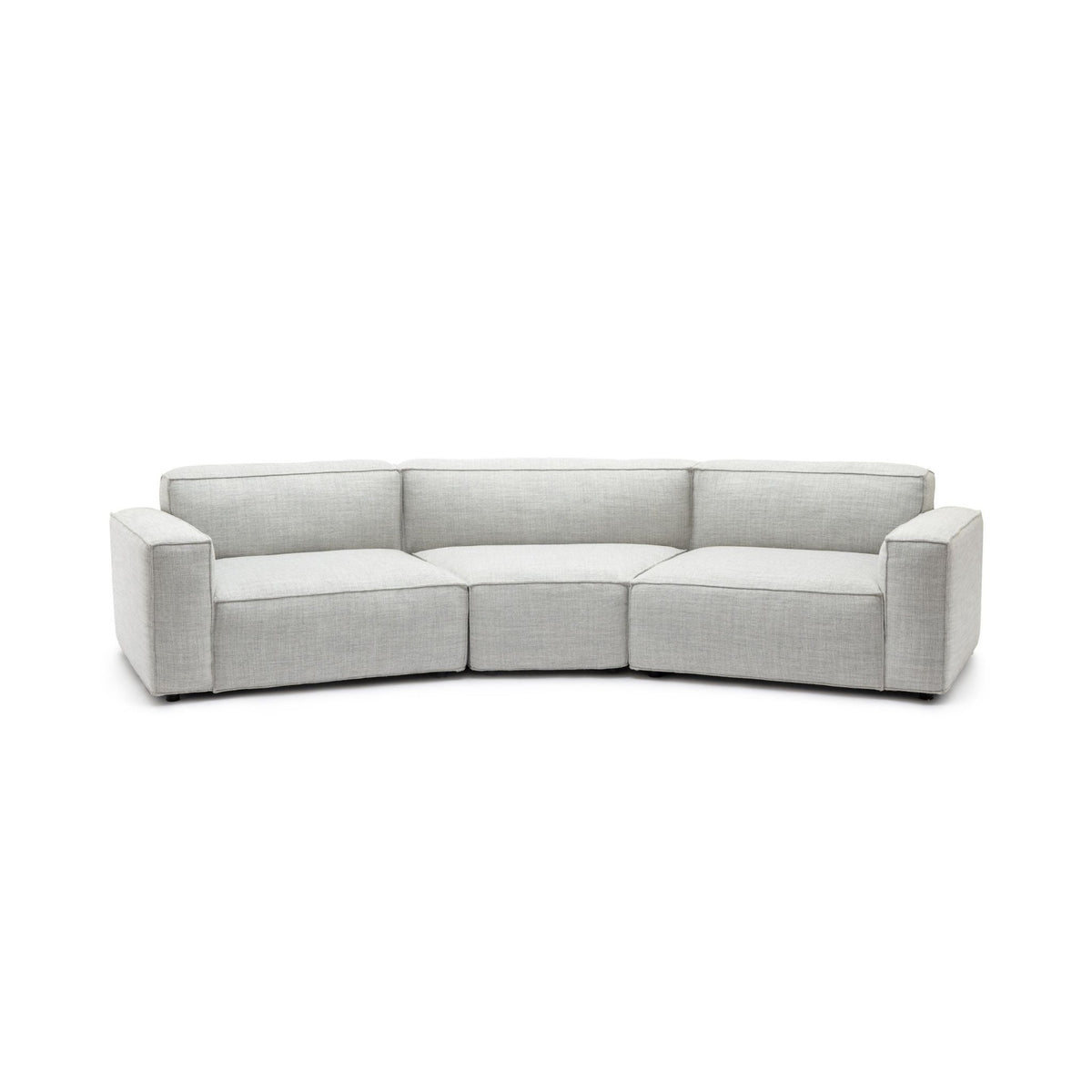 Baker Curved Sofa - Diamond - Curved Sofas Tolv Loom Collection Dubai