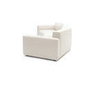 Baker Curved Sofa - Oatmeal - Curved Sofas Tolv Loom Collection Dubai