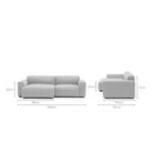Baker L - Shaped - Diamond - Modular Sofas Tolv Loom Collection Dubai