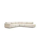 Baker Large Corner Sofa Set - Oatmeal - Modular Sofas Tolv Loom Collection Dubai