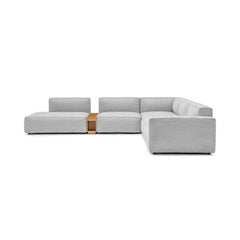 Baker Large Corner Sofa Set With Storage Table - Diamond - Modular Sofas Tolv Loom Collection Dubai
