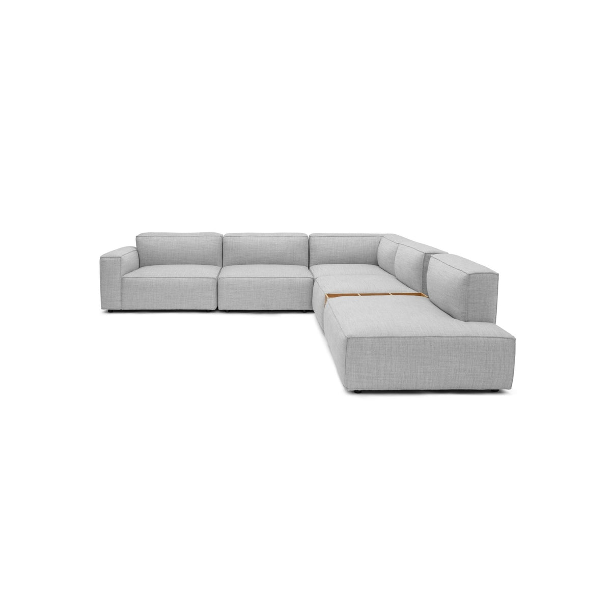 Baker Large Corner Sofa Set With Storage Table - Diamond - Modular Sofas Tolv Loom Collection Dubai
