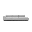 Baker Large Open End Sofa - Diamond - Modular Sofas Tolv Loom Collection Dubai