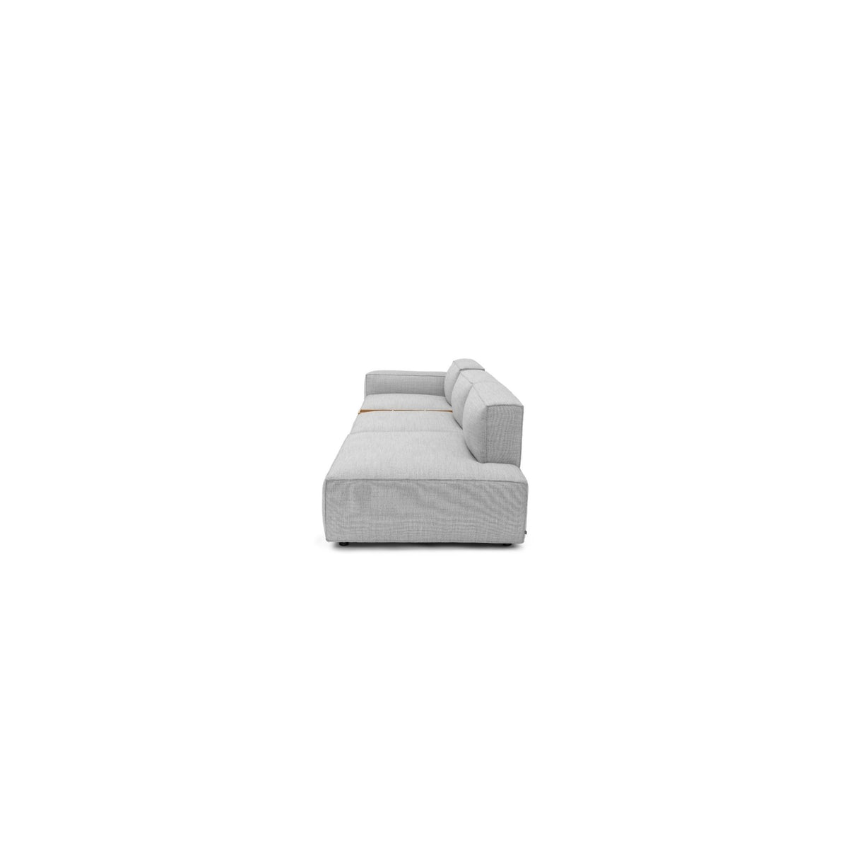 Baker Large Open End Sofa With Storage Table - Diamond - Modular Sofas Tolv Loom Collection Dubai