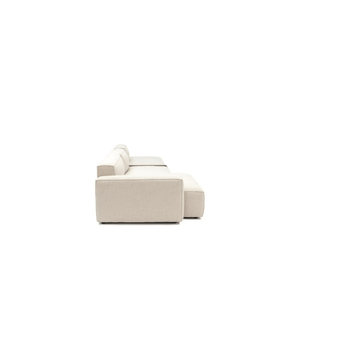 Baker Mega Lounge Sofa With Storage Table - Oatmeal - Modular Sofas Tolv Loom Collection Dubai