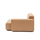 Baker Mega Right Arm - Pecan Leather - Modular Sofas Tolv Loom Collection Dubai