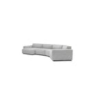 Baker Ml Curved - Diamond - Curved Sofas Tolv Loom Collection Dubai