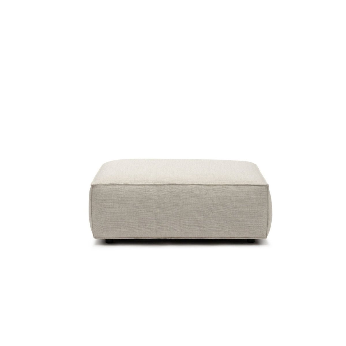 Baker Ottoman - Oatmeal - Ottomans Tolv Loom Collection Dubai
