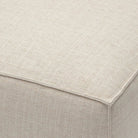 Baker Ottoman - Oatmeal - Ottomans Tolv Loom Collection Dubai