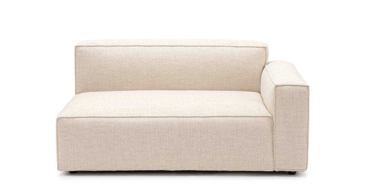 Baker Wide Right Arm - Oatmeal