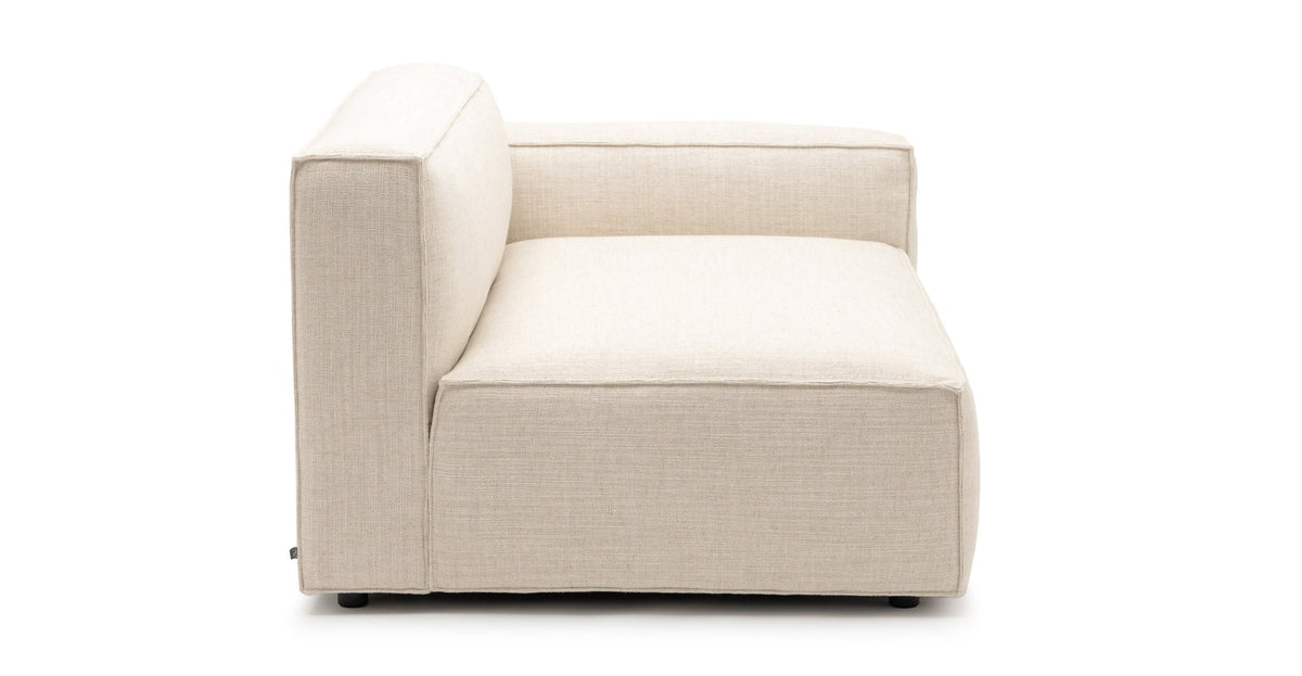 Baker Wide Right Arm - Oatmeal