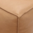 Baker Right Open End - Pecan Leather - Modular Sofas Tolv Loom Collection Dubai