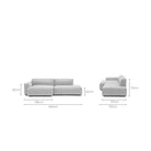 Baker Sectional - Diamond - Modular Sofas Tolv Loom Collection Dubai