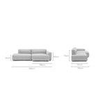 Baker Sectional - Diamond - Modular Sofas Tolv Loom Collection Dubai